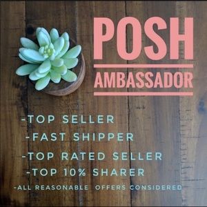 I AM A POSH AMBASSADOR!
